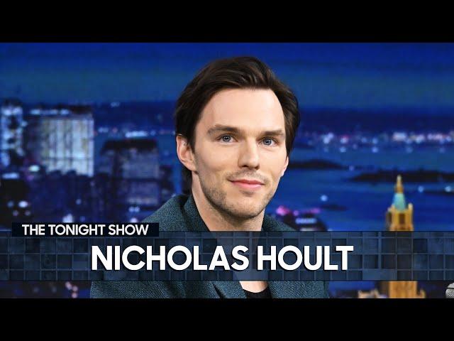 Nicholas Hoult and Jimmy Eat Real Crickets to Celebrate Renfield | The Tonight Show