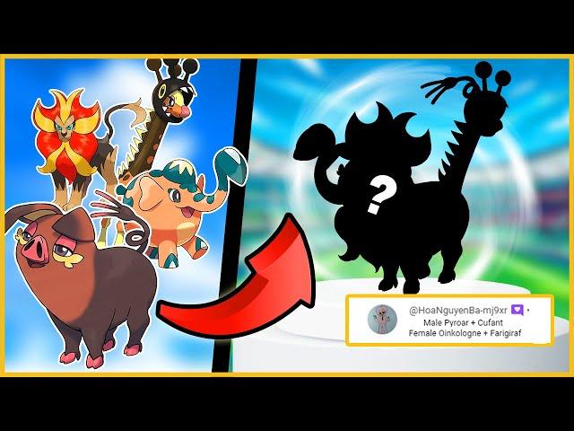 Fan Requests #343 | Oinkologne (F) + Cufant + Farigiraf + Pyroar | pokemon infinite fusion challenge