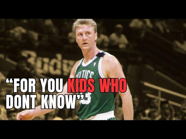 By the Way - Larry Bird was Awesome
