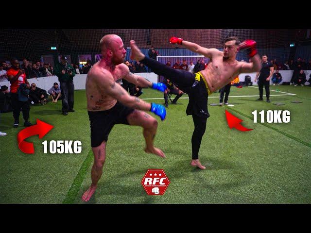 105KG VS 110KG MMA-Fight! | RFC | Kranker TKO