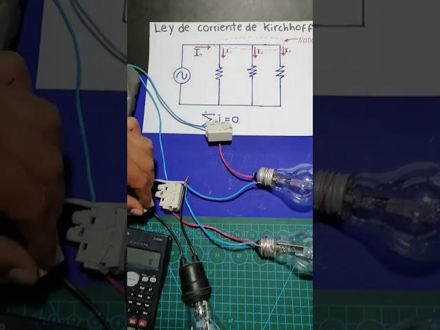 LEY DE CORRIENTE DE KIRCHHOFF