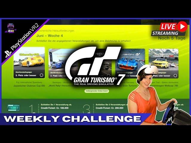 Weekly Challenges "Juni - Woche 4" - Gran Turismo 7 | PSVR2 #gt7 #gt7vr