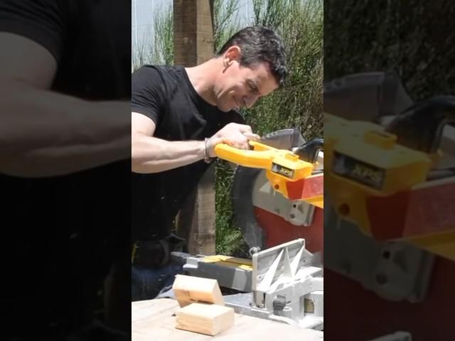 How to easily make repetitive cuts on a miter saw