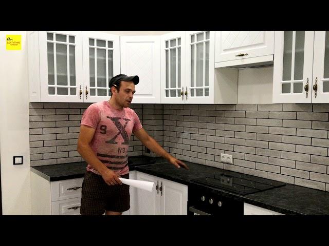 Исполнение серийной кухни в Краснодаре.