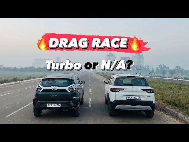 DRAG RACE- Tata Nexon VS Suzuki Brezza | दोनो ही एक दूसरे के दुश्मन हैंnew brezza vs nexon