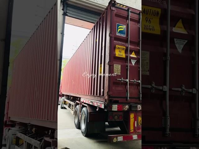 To Mexico: Shipment container :pvc ceiling profile extrusion machine