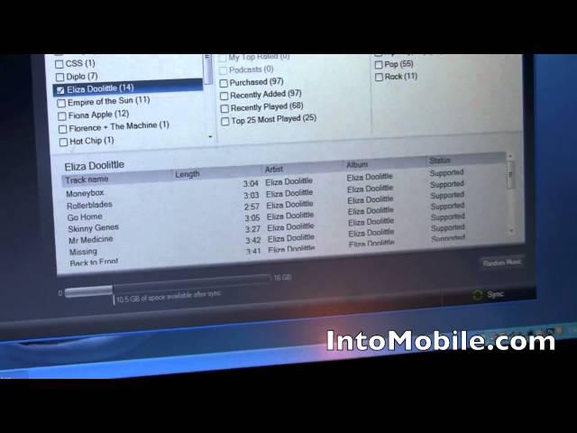 Exclusive: BlackBerry Playbook Media Sync and multi-task demo