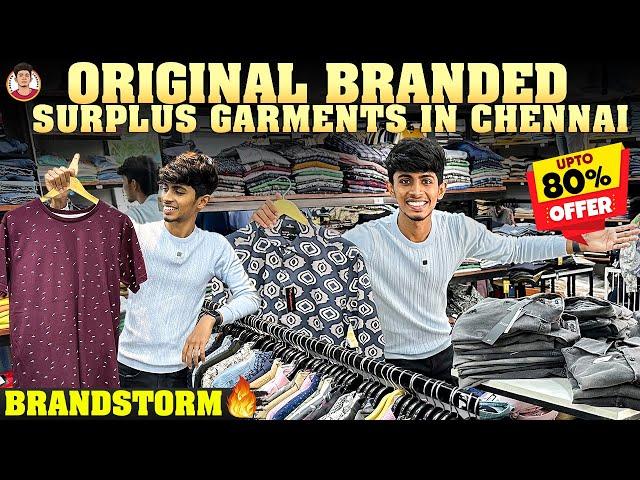 Original Branded Surplus Garments in Chennai | Upto 80% Offer | BrandStorm | Naveen's Thought