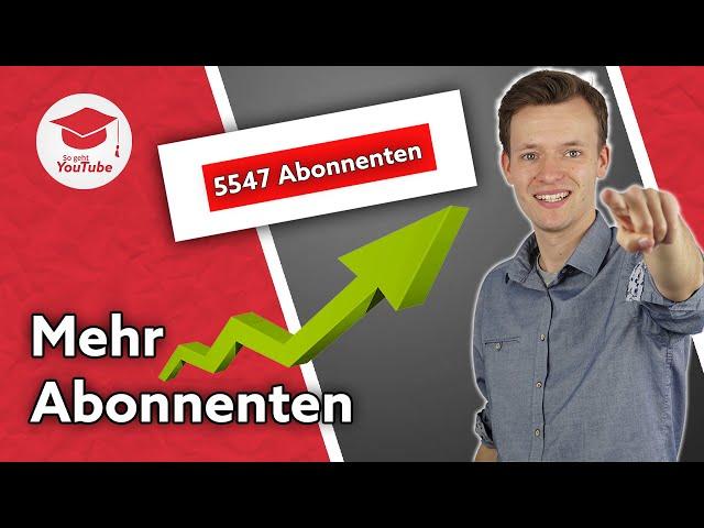 10 effektive Wege, um mehr Abonnenten auf YouTube zu gewinnen