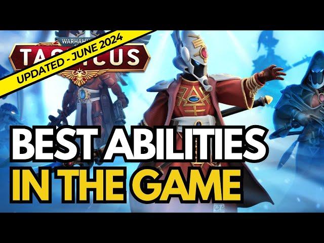 Best Abilities to upgrade in Tacticus!