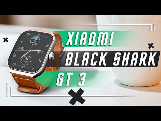 ТОП ЗА 3300 Р УМНЫЕ ЧАСЫ XIAOMI BLACKSHARK GT3 ip68 60 Hz BT ЗВОНКИ 10 ДНЕЙ АВТОНОМНОСТИ  GPT ЧАТ