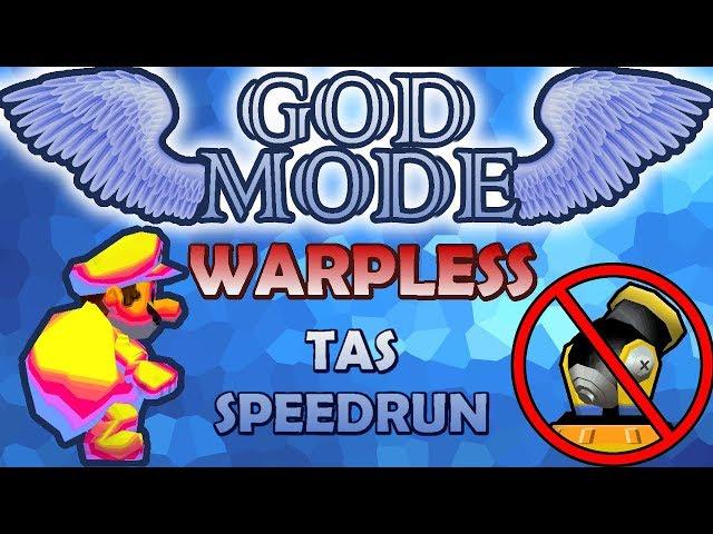 [TAS] New Super Mario Bros DS GOD MODE "Warpless" | HD 60FPS (20K Sub Special)