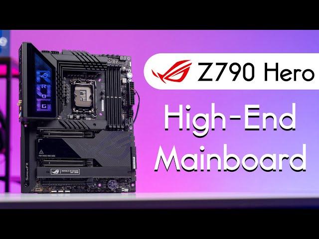 High-End Mainboard für Intel Raptor Lake: Asus ROG Maximus Z790 Hero | Features & Easy-OC