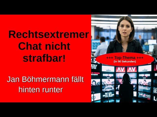Jan Böhmermann von GEZ Gebühren bezahlt will rechtsextremen Chat verbieten und fällt damit durch