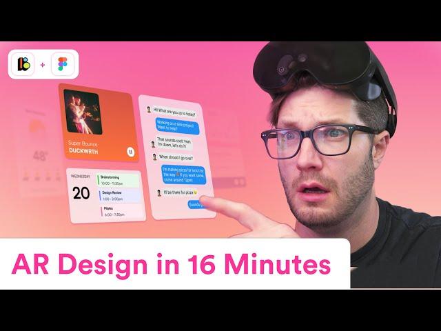 ️️ AR Prototype in Figma and Bezel from scratch in just 16 minutes! (Out of Date)