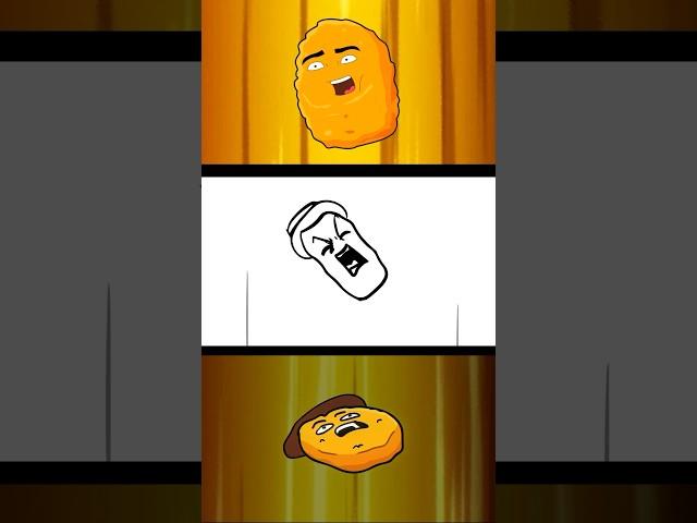 FNF Singing Nugget All Animation Versions // TWIDDLEFINGER & TRIFLETHUMB Friday Night Funkin #fnf