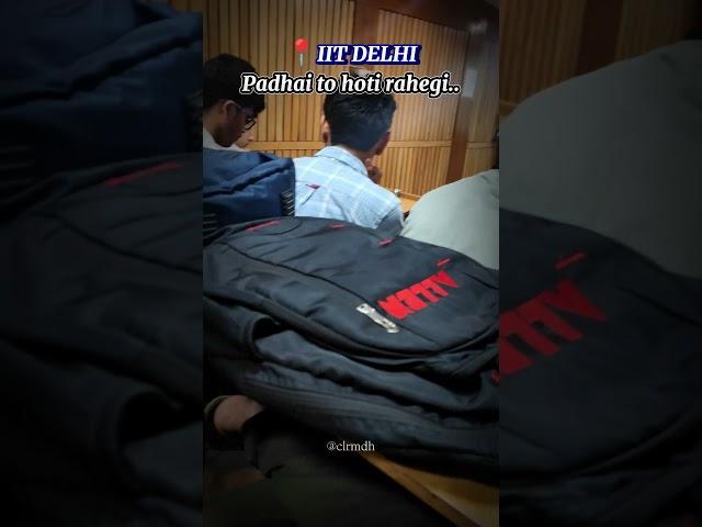 Reality of classes at IIT Delhi  | Nishant Jotriwal | CLR MDH
