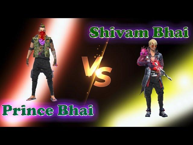 Prince Bhai VS Shivam Gaming 54 || Op Custom 1 Vs 1 Must watch 