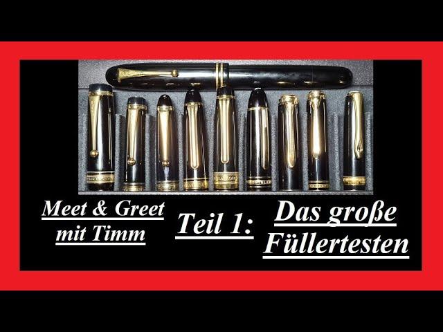 Meet & Greet mit Timm: Teil 1 - Das große Füllertesten!