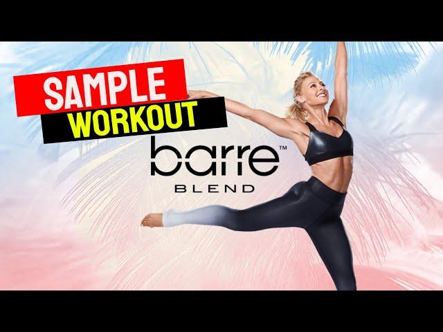 Sample Workout Barre Blend