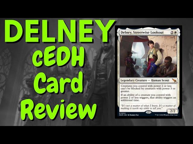 delney card review for commander