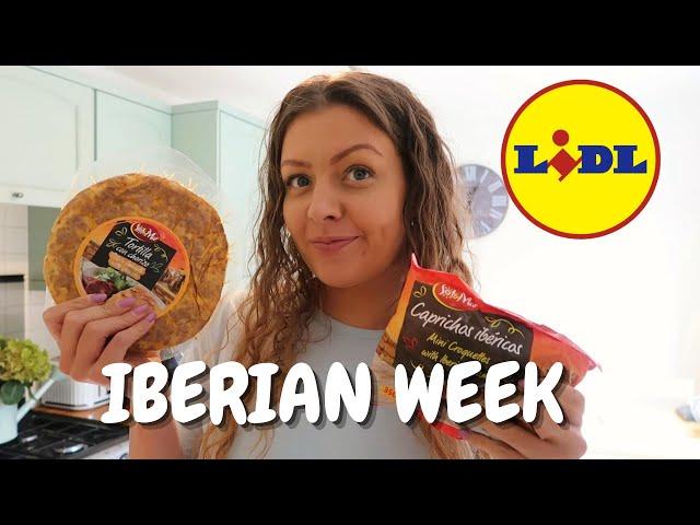 TRYING IBERIAN FOOD FROM LIDL  | FLAVOUR OF THE WEEK