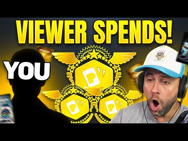 I let this LUCKY FAN SPEND MY BALANCE & you WON'T BELIEVE WHAT HAPPENED!! (PackDraw)