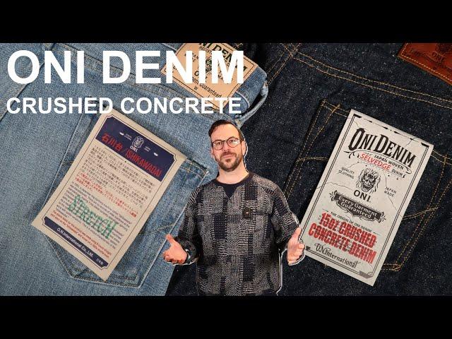 Legendary Denim? ONI 15oz Crushed Concrete & Bio Bleach Ishikawadai