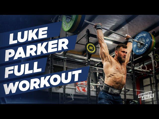 BARBELL ENDURANCE // Full CrossFit Workout w/ Luke Parker