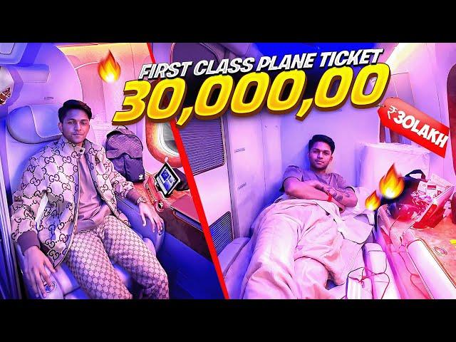 Unboxing the $10,000 Emirates FIRST Class