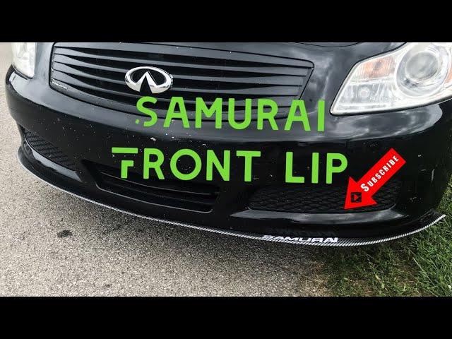 CHEAPEST FRONT LIP INSTALL (Samurai Lip Bumper)