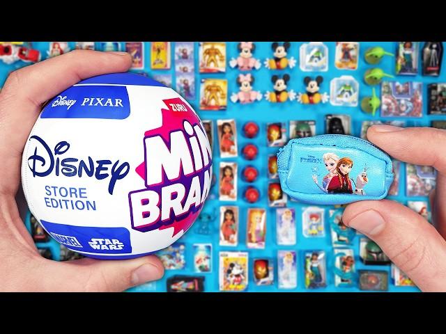 Opening The Last Of The Disney Series 3 Mini Brands In Search Of The Mickey Mouse Backpack