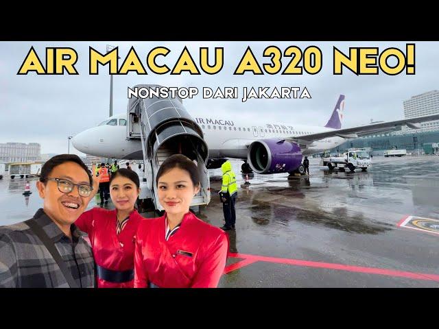 KACAU CUACANYA! AIR MACAU JAKARTA KE MACAU | REVIEW KOPER BALLER POLYCARBONATE (Trip Macau Ep.1)