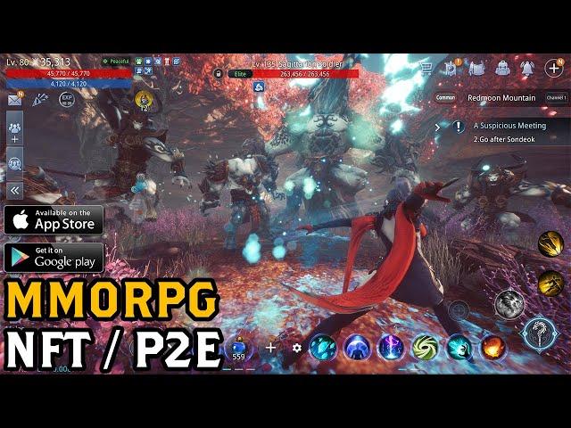 TOP 10 MMORPG for Android & iOS 2023 | NFT / Play to Earn [P2E] Part 1