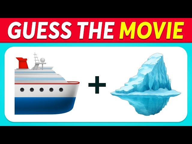  Guess the Movie by Emoji Quiz  | 100 MOVIES BY EMOJI