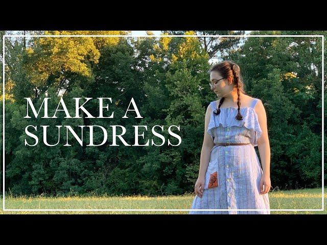 Sew a Linen Sundress With Me (just in time for autumn lol) | Tilly and the Buttons Seren Sundress