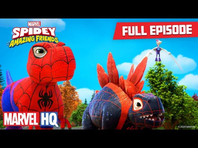 Go Dino-Webs Go! | Full Episode | Spidey and His Amazing Friends | @disneyjr @MarvelHQ