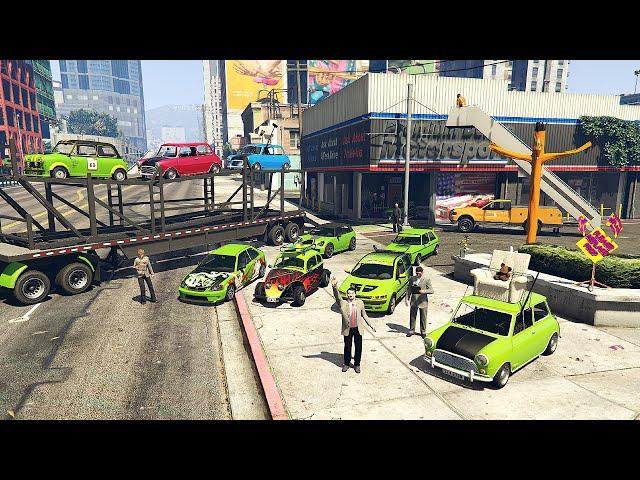 Mr Bean's Buy All Mini From Showroom | Mr Bean GTA 5 Gameplay