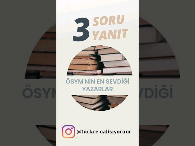 2023 Ayt Yazar-Eser Soruları| Çıkması Muhtemel Yazarlar -2- | #aytedebiyat #ayt2023 #yks2023