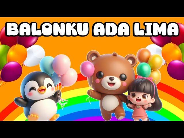 Balonku Ada Lima - Lagu Anak Anak - Lagu Anak Indonesia Populer // ACENG KIDS