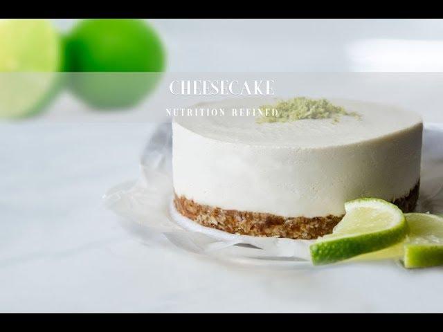 Raw Lime Cheesecake | Vegan, Paleo