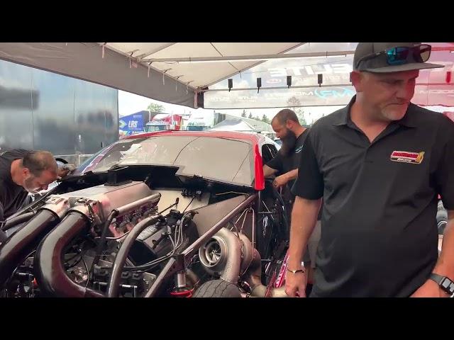 Warm Up Twin Turbo Pro Mod with Lyle Barnett and Stevie 'Fast' Jackson