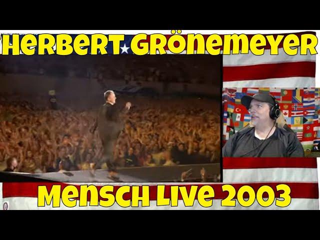 Herbert Grönemeyer - Mensch Live 2003 - Mensch Tour (Gelsenkirchen) [Subtitle] - REACTION