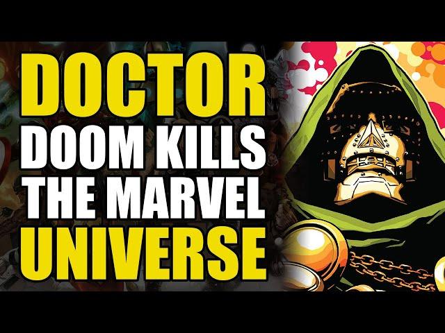 Doctor Doom Kills The Marvel Universe FULL STORY (Comics Explained)