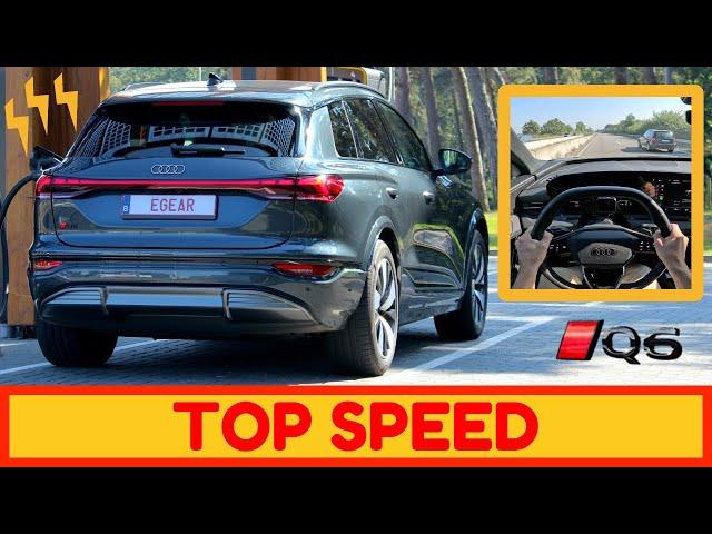 Audi Q6 e-tron (2025)️0 to Top Speed on German Autobahn