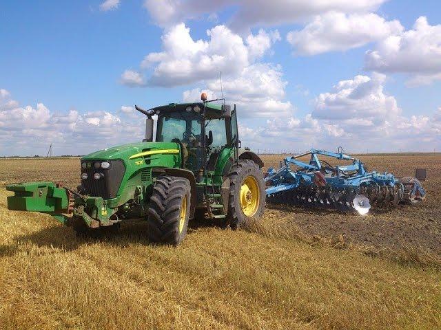 GoPro Žemės dirbimas| Uprawa 2014 | Bodenbearbeitung John Deere 7930 + Lemken Rubin 9