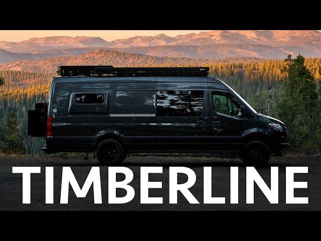 @ADVANTURE CO. Timberline | Sprinter Van Conversion - Certified Folding Bench Seat!