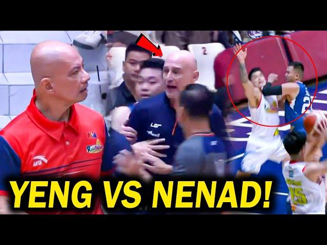 NAGKAGULO! Sagutan si Coach Yeng at Coach Nenad! Injured agad ang Import ng Meralco! Talo ang ROS!