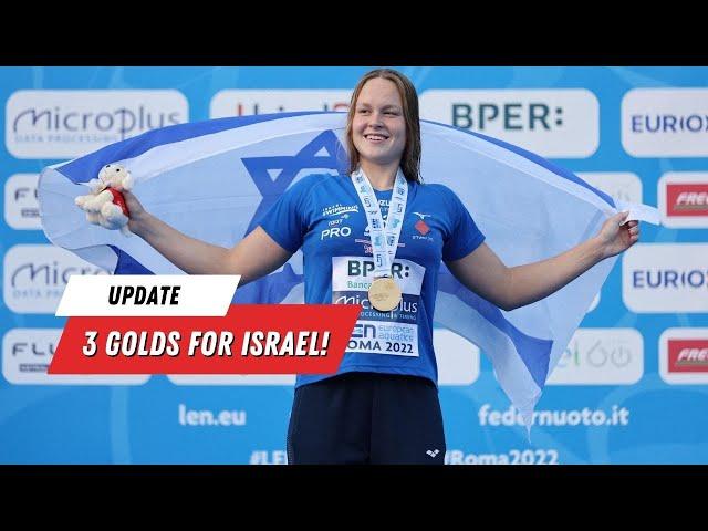 Israeli Swimmer Wins Gold