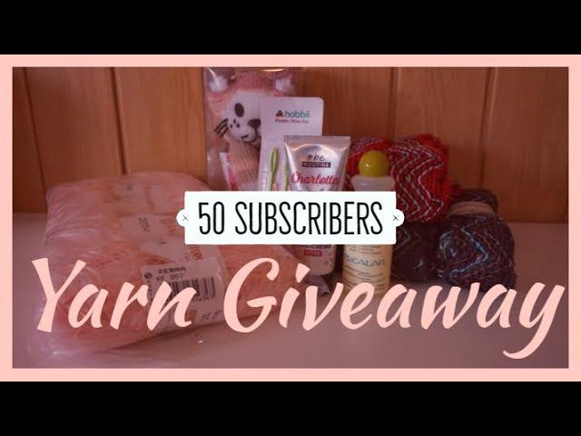 *ENDED* J. Hook Crochet & More 50 Subscribers Giveaway *ENDED*